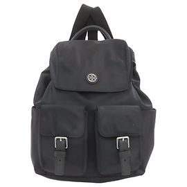 Mochila de Nylon Tory Burch Preto