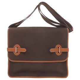 Borsa a Spalla Hermès Buenaventura Marrone