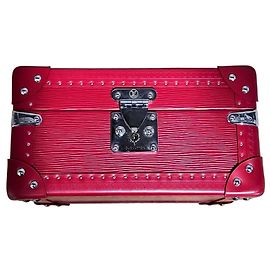 Louis Vuitton Coffret Trésor 24 en cuir Epi rouge Rouge