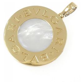 Bulgari Colar Pendente de Madre-Pérola e Ônix Bvlgari Outro