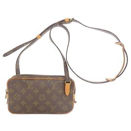 Borsa a Spalla Pochette Marly di Louis Vuitton Monogramma