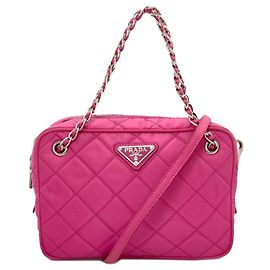 Bolso de Hombro Prada Tessuto Inpunto 2 en 1 Rosa