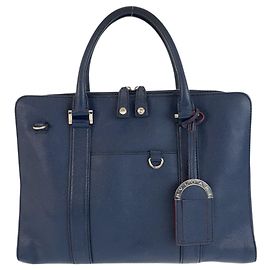 Bulgari Borsa in pelle Bvlgari Man Navy Blu navy