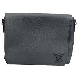 Louis Vuitton LV Aerogram Takeoff Shoulder Bag Blue