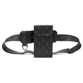 Pochette Utility Ceinture Monogram Eclipse Louis Vuitton Noir