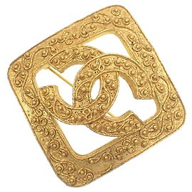 Spilla Placcata Oro Chanel Coco Mark D'oro