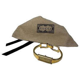 Relógio Bangle Gucci 1500 Vintage Dourado Dourado