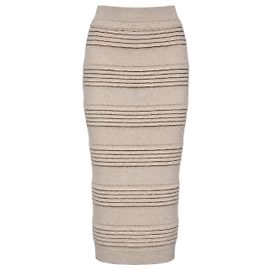 Burberry London Strickrock beige Beige