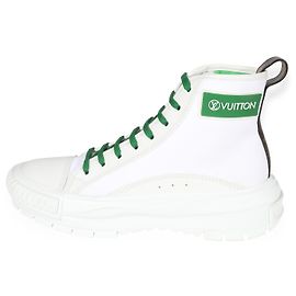 Louis Vuitton Squad Sneaker Boot 'White Green' Other