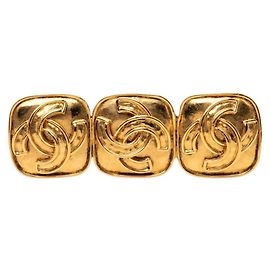 Spilla Vintage Coco Mark di Chanel D'oro