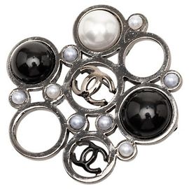 Chanel Coco Mark Brosche Mehrfarben