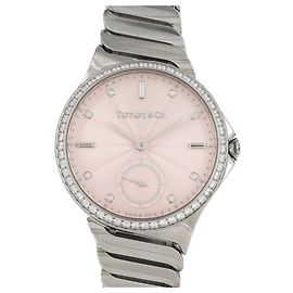 Tiffany & Co Reloj automático Tiffany Metro D 8P & 3 Baguette de acero inoxidable Otro