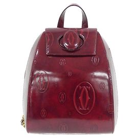 Cartier HAPPY BIRTHDAY L1000244 Backpack Dark red
