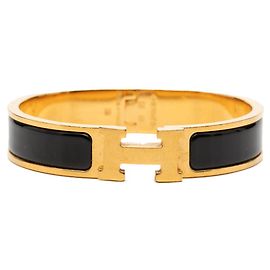 Bracelet Charm Click H PM Hermès Noir