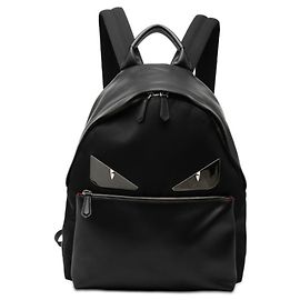 Fendi Monster Backpack in Black Black
