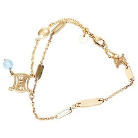 Céline Celine SV925 Silver Plated Charm Bracelet Other