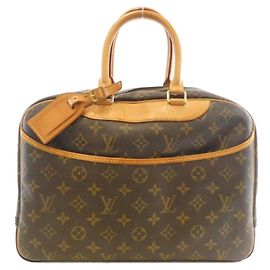 Bolsa de mão Vanity Bowling Monogram Louis Vuitton Marrom