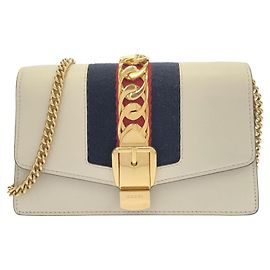 Sac à main Gucci Sylvie 494646 CWLSG Blanc