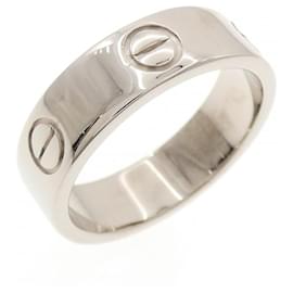 Cartier Love Ring aus Weißgold Golden
