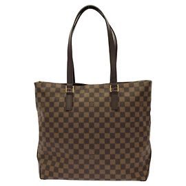 Bolsa de mão Damier Cabas Mezzo Louis Vuitton Damier ebene