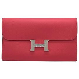 Carteiras Constance Hermès Rosa