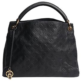 Louis Vuitton Borsa hobo Artsy in Monogram Empreinte nera 2012 Blu navy