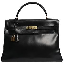 Hermès Sac Kelly 28 vintage noir Noir