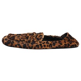 Miu Miu Mocassins imprimé léopard marron - taille EU 39 (UK 6) Marron