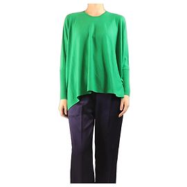Parosh Pull en laine vert à coupe large - taille M Vert