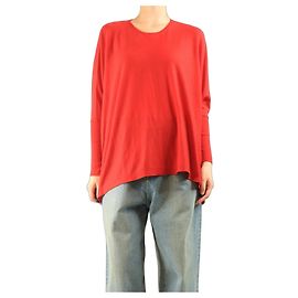 Parosh Pull en laine large rouge - taille M Rouge