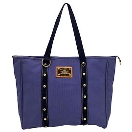 Bolso de tela Louis Vuitton Antigua Azul