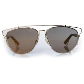 Christian Dior Dior, Technologic sunglasses in gold Multiple colors