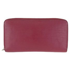 Portafoglio Zippy Epi Louis Vuitton in pelle rosa Rosa