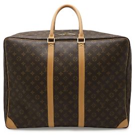 Louis Vuitton Monogram Sirius 55 Boston Bag Brown