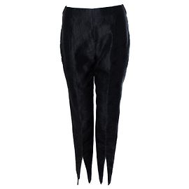 Alexander McQueen, pantaloni cropped Nero