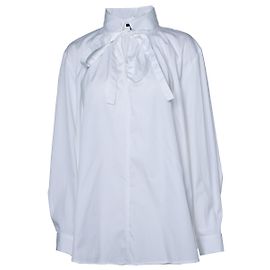 Camicia bianca Orton con fiocco Joseph Bianco