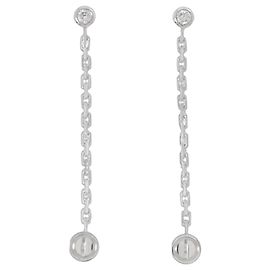 Pendientes Love en Oro Blanco Cartier Otro