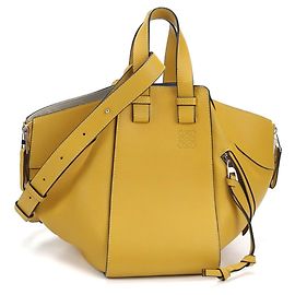 Loewe Hammock 2-Way Handbag Yellow