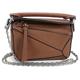 Borsa LOEWE marrone 2WAY Puzzle Marrone