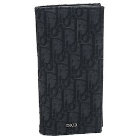 Christian Dior Bi-fold Long Wallet Black