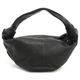Bottega Veneta Mini Double Knot Handbag Black