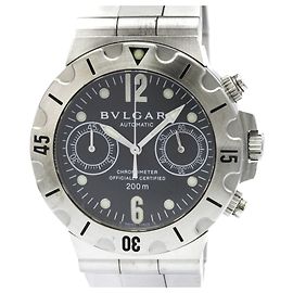 Bulgari Relógio automático cronógrafo em aço Bvlgari Diagono Scuba Outro