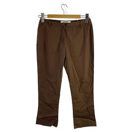 Miu Miu Calças, leggings Marrom