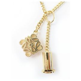 Collana a catena Anagram Cube Loewe D'oro