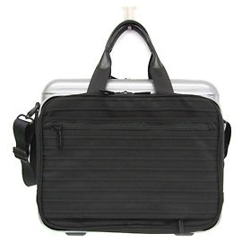 Rimowa Bolero Attaché Case Black Silvery