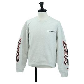 Suéter de algodão cinza Chrome Hearts Matty Boy Auth yk20249M Marrom