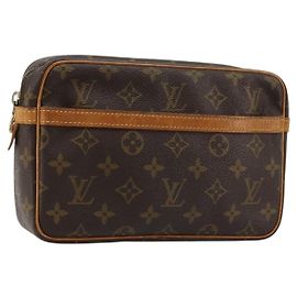 LOUIS VUITTON Pochette Compiegne 23 M51847 Auth LV ep14103 Monogramme