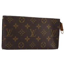 LOUIS VUITTON Monogram Bucket GM Accessory Pouch LV Auth BA12224 Monogram