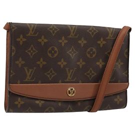 LOUIS VUITTON Borsa a Spalla Monogram Bordeaux 24 M51798 LV Auth bs34664 Monogramma