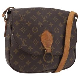 LOUIS VUITTON Bolsa de Ombro Monogram Saint Cloud GM M51242 LV Auth 176835 Monograma